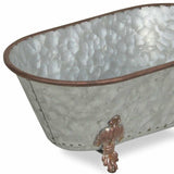 Jumbo Hammered Metal Bathtub Sculpture - Homeroots - Flyclothing LLC