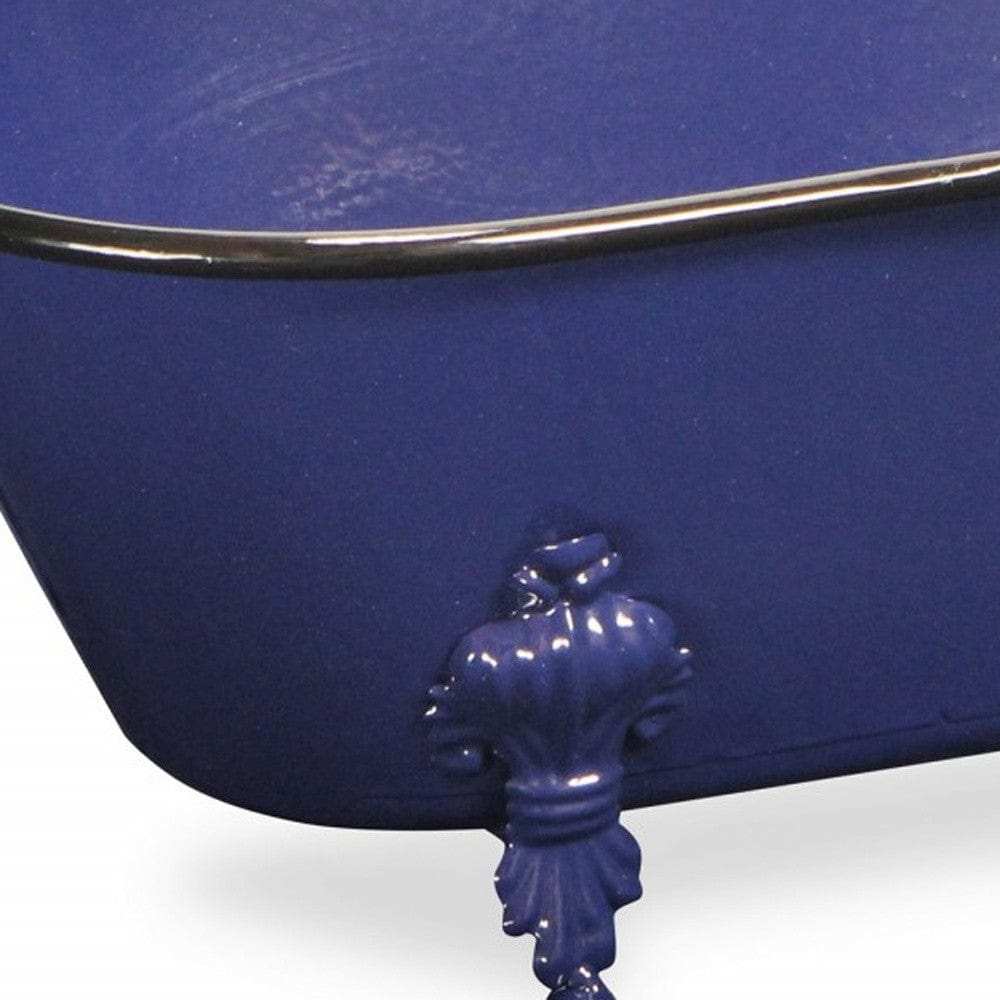 Jumbo Royal Blue Bathtub Decorative Sculpture - Homeroots - Flyclothing LLC