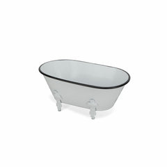Jumbo White Bathtub Decorative Sculpture - Homeroots
