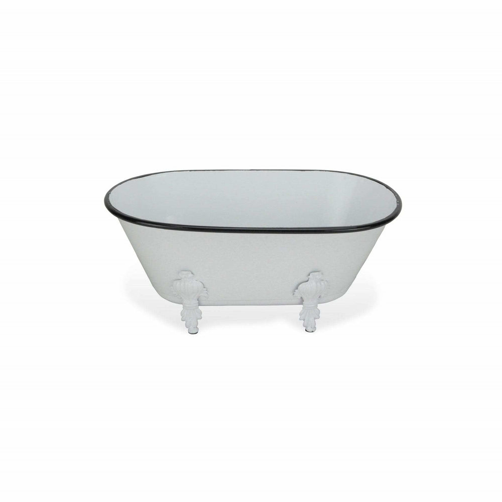 Jumbo White Bathtub Decorative Sculpture - Homeroots - Flyclothing LLC