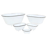 Jumbo White Bathtub Decorative Sculpture - Homeroots - Flyclothing LLC