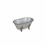 Hammered Metal Bathtub Decorative Sculpture - Homeroots