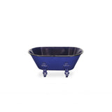 Royal Blue Bathtub Decorative Sculpture - Homeroots