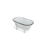 White Bathtub Decorative Sculpture - Homeroots