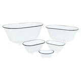 White Bathtub Decorative Sculpture