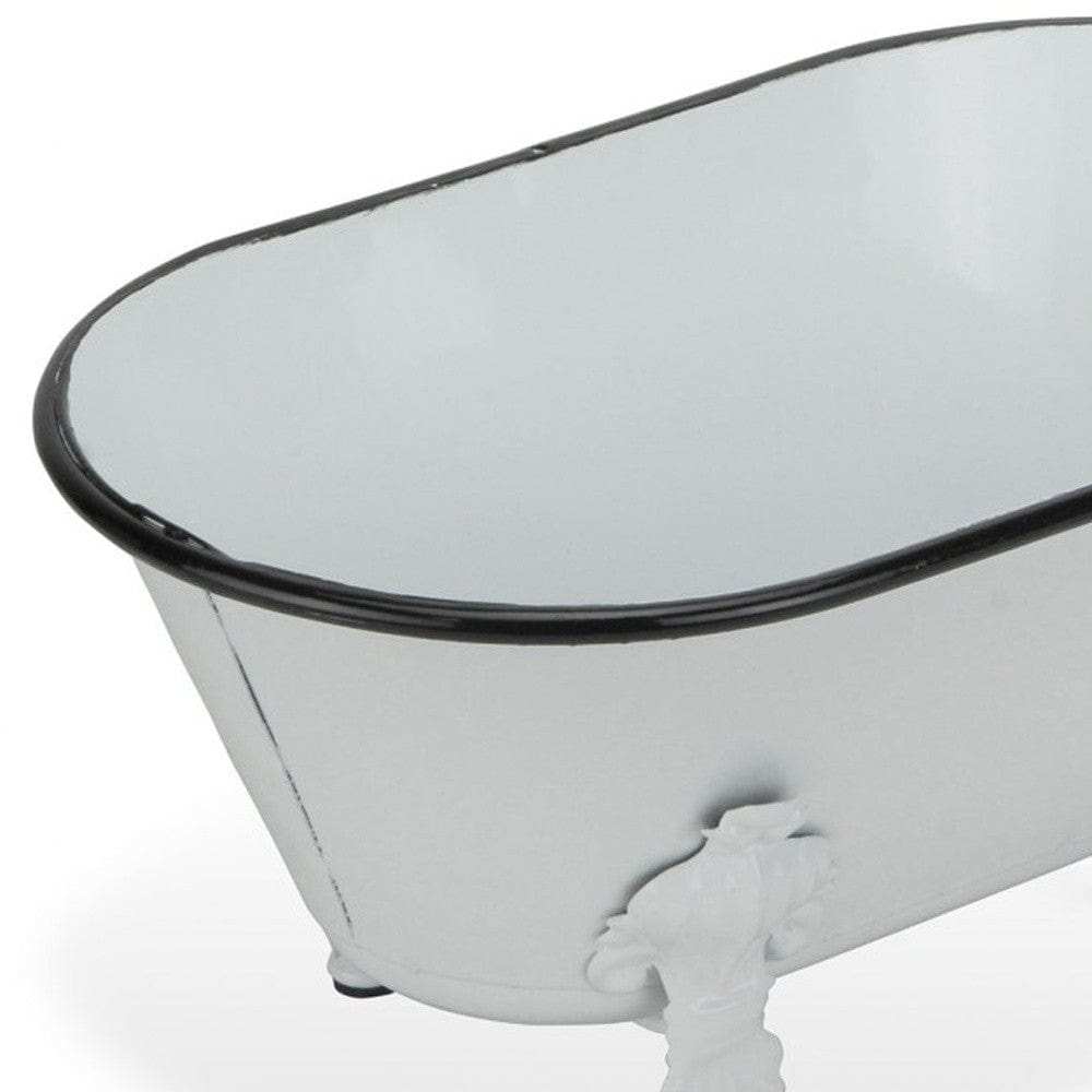 White Bathtub Decorative Sculpture - Homeroots - Flyclothing LLC