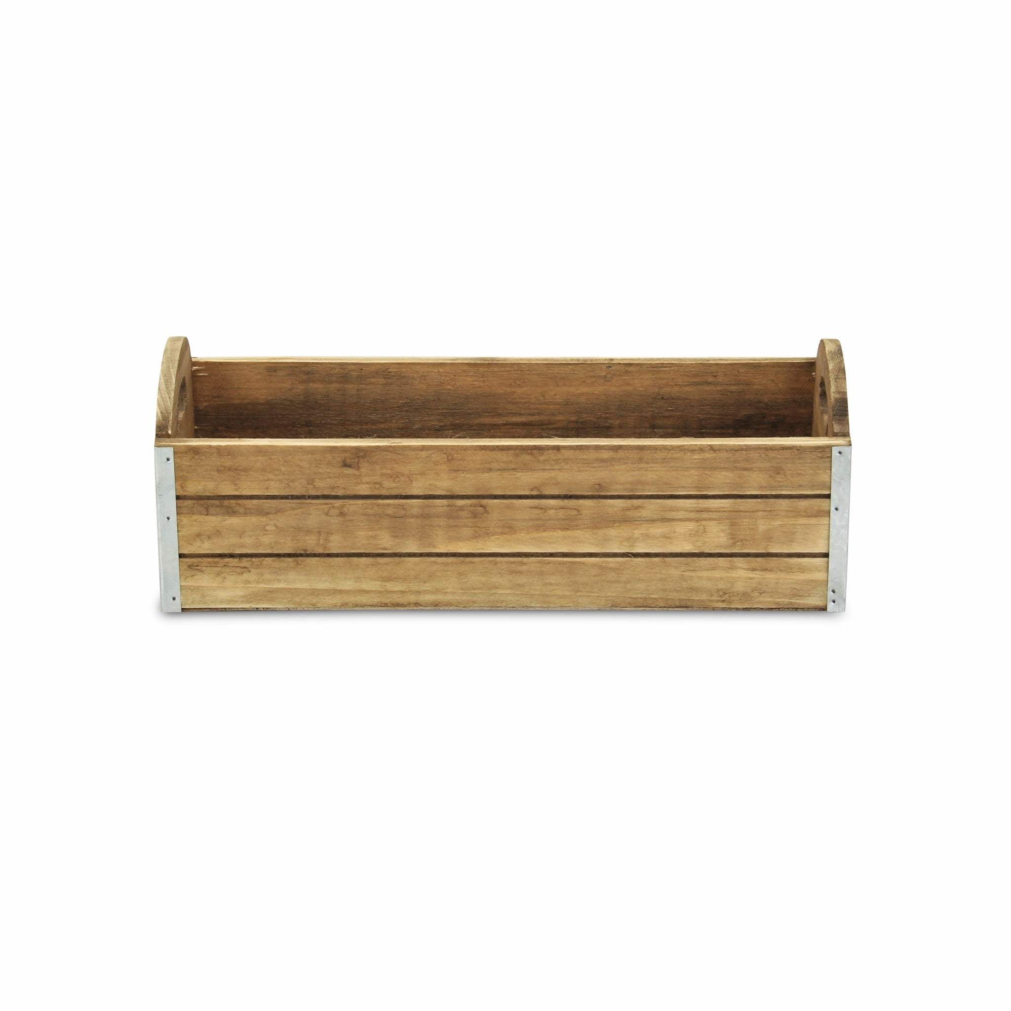 Rectangular Wooden Box Planter - Homeroots - Flyclothing LLC