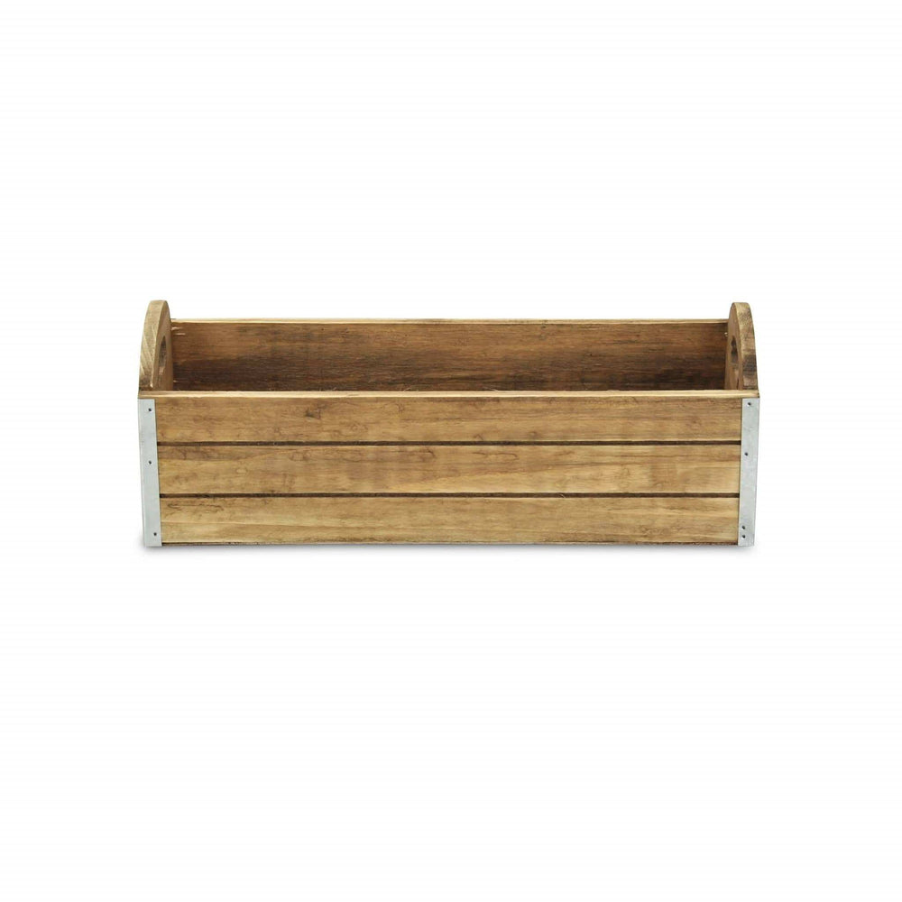 Rectangular Wooden Box Planter - Homeroots - Flyclothing LLC
