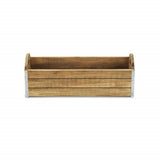 Rectangular Wooden Box Planter - Homeroots