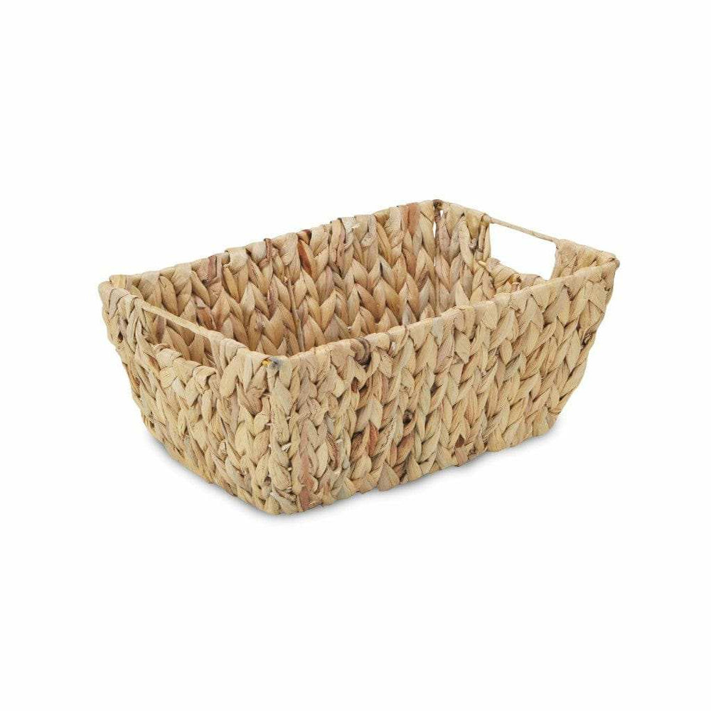Braided Water Hyacinth Storage Basket - Homeroots - Flyclothing LLC