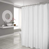 Luxurious White Waffle Weave Shower Curtain - Homeroots - Flyclothing LLC