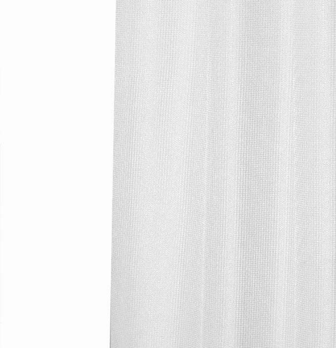 Luxurious White Waffle Weave Shower Curtain - Homeroots - Flyclothing LLC