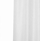 Luxurious White Waffle Weave Shower Curtain - Homeroots