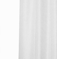 Luxurious White Waffle Weave Shower Curtain