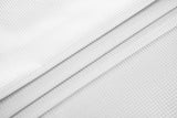 Luxurious White Waffle Weave Shower Curtain - Homeroots - Flyclothing LLC