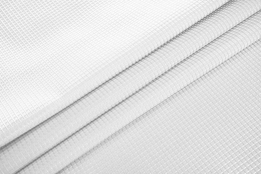Luxurious White Waffle Weave Shower Curtain - Homeroots - Flyclothing LLC