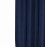 Luxurious Navy Waffle Weave Shower Curtain - Homeroots - Flyclothing LLC