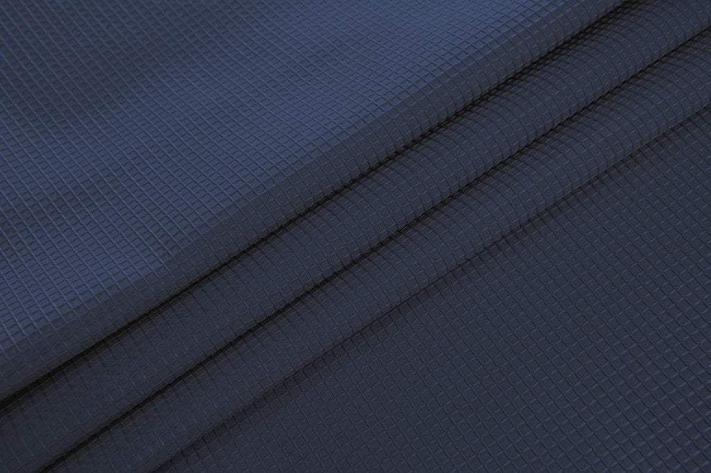 Luxurious Navy Waffle Weave Shower Curtain - Homeroots - Flyclothing LLC