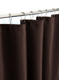 Luxurious Brown Waffle Weave Shower Curtain - Homeroots