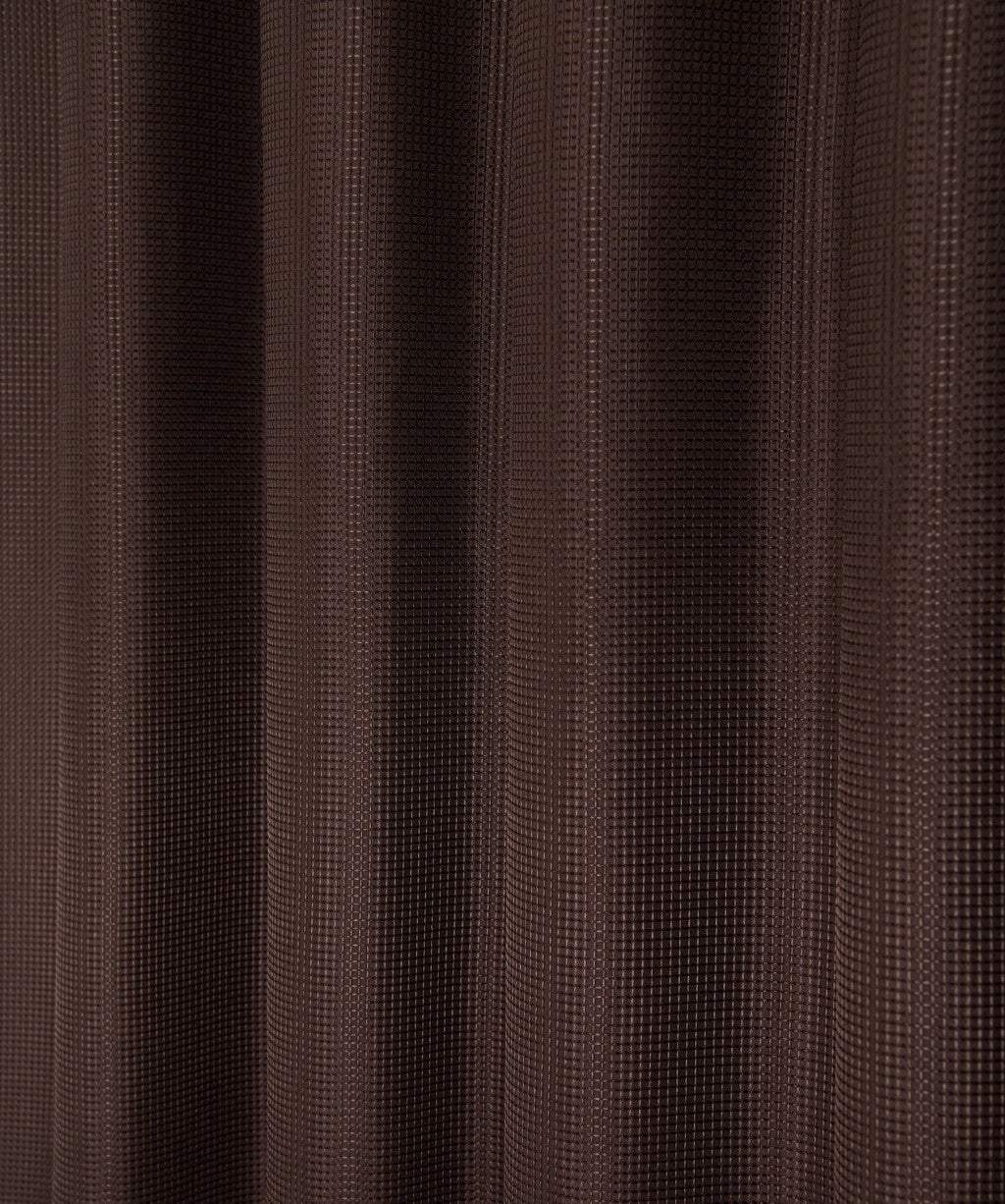 Luxurious Brown Waffle Weave Shower Curtain - Homeroots - Flyclothing LLC