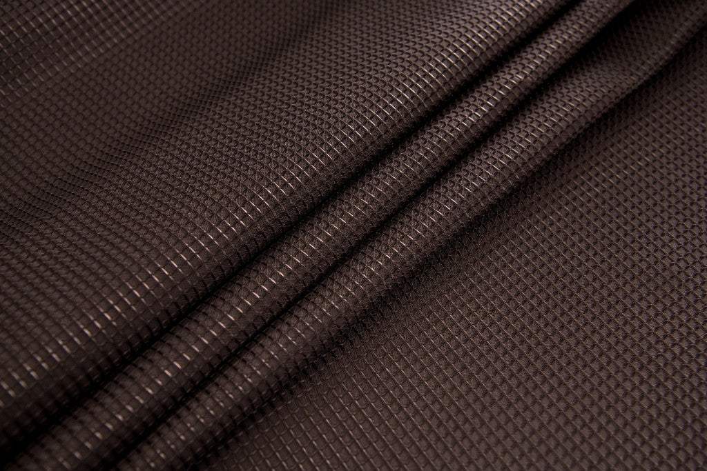 Luxurious Brown Waffle Weave Shower Curtain - Homeroots - Flyclothing LLC