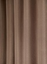 Luxurious Mocha Waffle Weave Shower Curtain - Homeroots - Flyclothing LLC