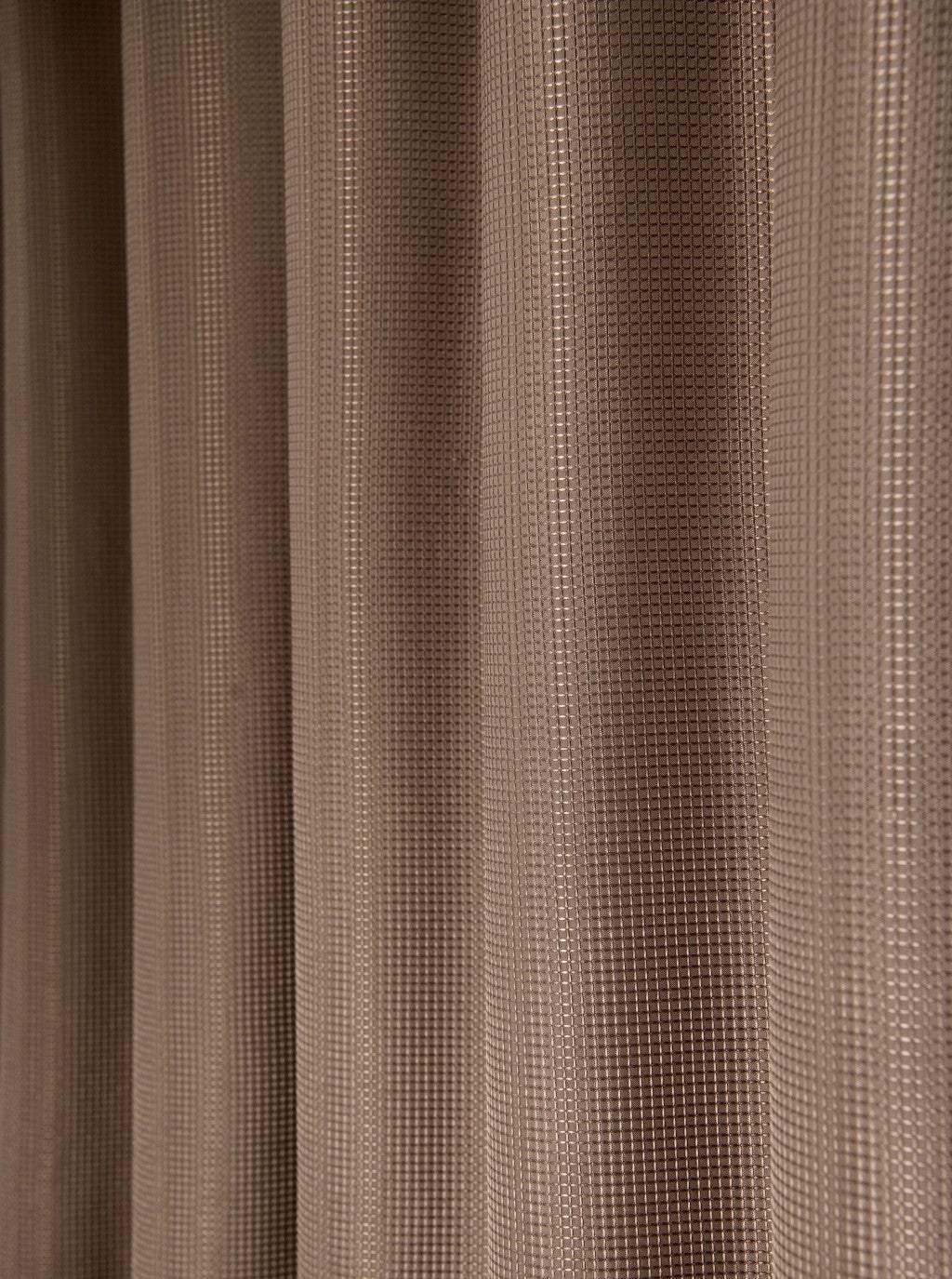 Luxurious Mocha Waffle Weave Shower Curtain - Homeroots - Flyclothing LLC