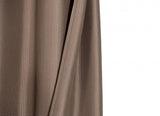 Luxurious Mocha Waffle Weave Shower Curtain - Homeroots