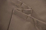 Luxurious Mocha Waffle Weave Shower Curtain - Homeroots - Flyclothing LLC