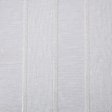 White Striped Embroidered Shower Curtain - Homeroots
