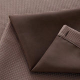 Brown Modern Grid Shower Curtain and Liner Set - Homeroots - Flyclothing LLC