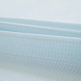 Light Blue Sheer and Grid Shower Curtain and Liner Set - Homeroots - Flyclothing LLC