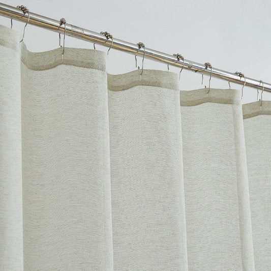 Gold Contemporary Velvet Scroll Shower Curtain - Homeroots - Flyclothing LLC