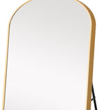 Gold Arched Full-length Standing Mirror - Homeroots