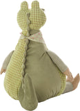 26" X 22" Green Novelty Throw Pillow - Homeroots