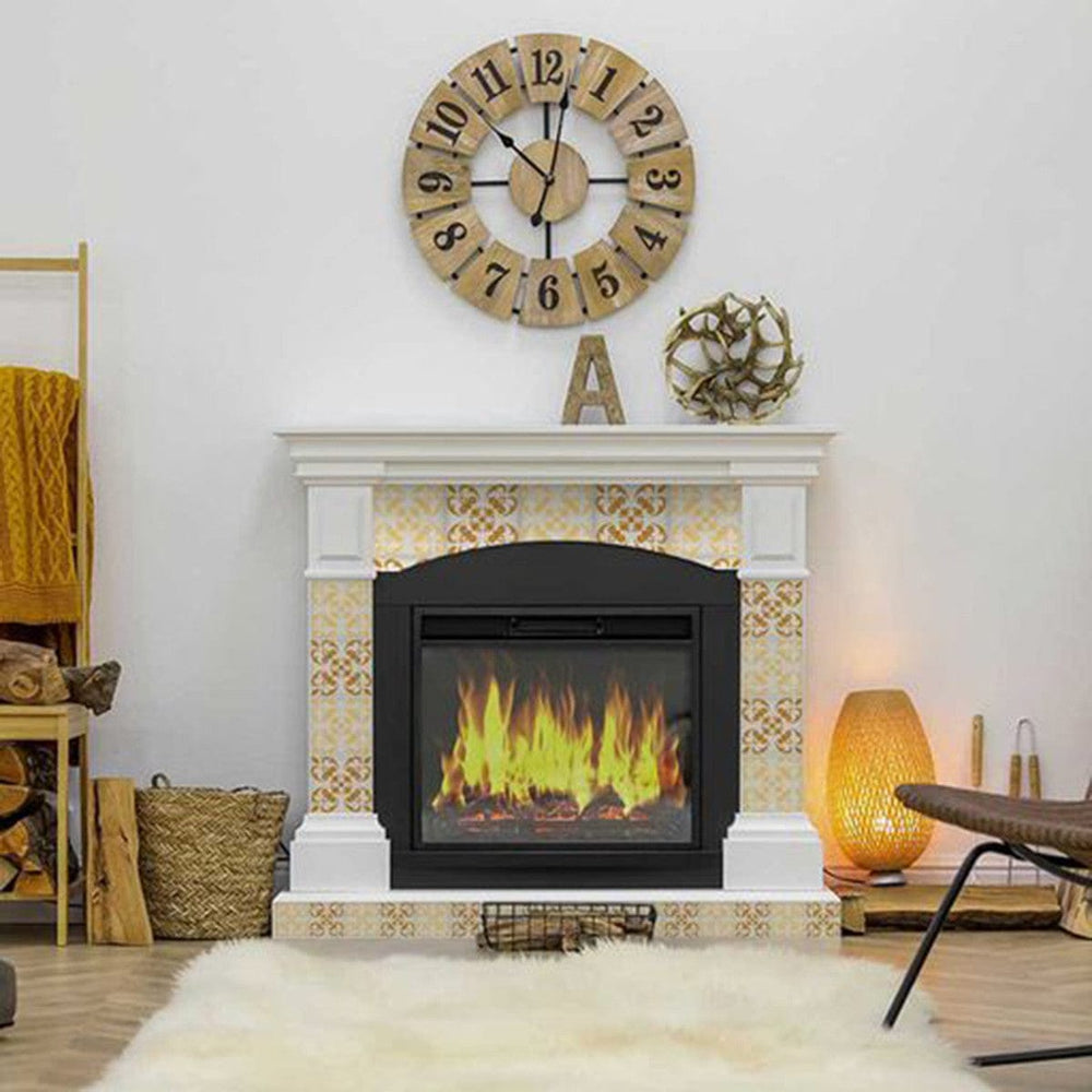 4" X 4" Golden Yellow Retro Peel And Stick Removable Tiles - Homeroots