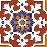 4" X 4" Mediterranean Mash Mosaic Peel and Stick Tiles - Homeroots