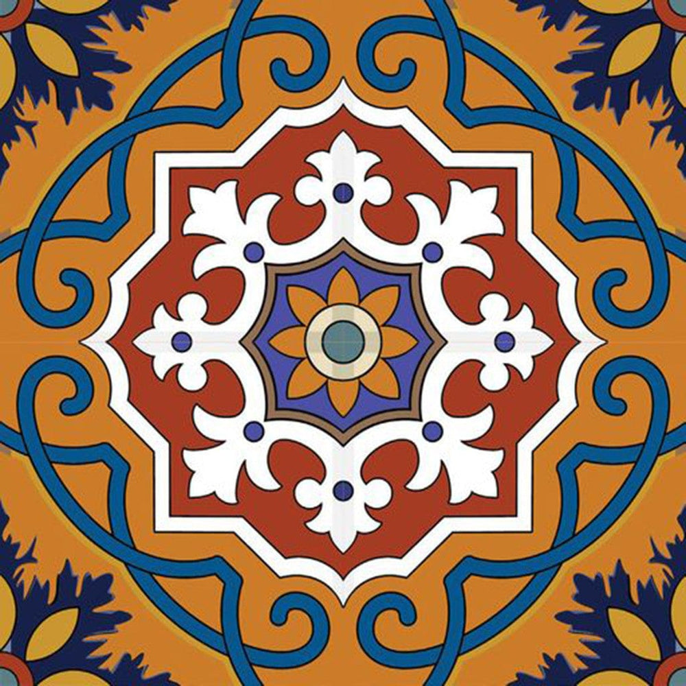 6" X 6" Mediterranean Mash Mosaic Peel and Stick Tiles - Homeroots - Flyclothing LLC