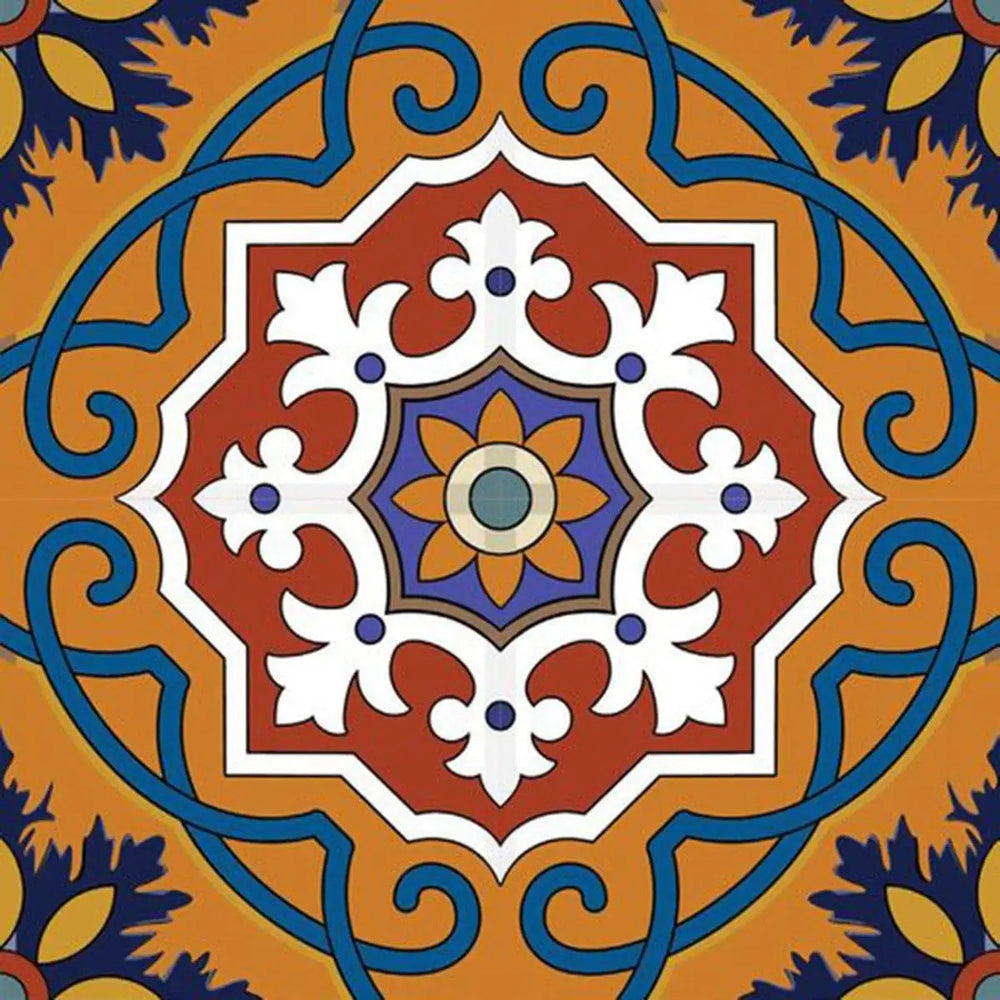 7" X 7" Mediterranean Mash Mosaic Peel and Stick Tiles - Homeroots - Flyclothing LLC