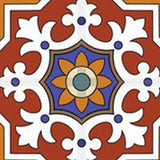 7" X 7" Mediterranean Mash Mosaic Peel and Stick Tiles - Homeroots