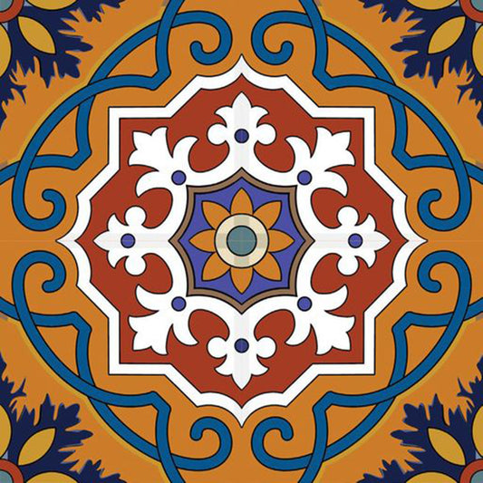 8" X 8" Mediterranean Mash Mosaic Peel and Stick Tiles