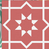 8" X 8" Muted Brights Mosaic Peel and Stick Removable Tiles - Homeroots