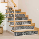 5" X 5" Gray and White Multi Peel and Stick Removable Tiles - Homeroots - Flyclothing LLC