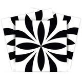 6" X 6" Black and White Colla Peel and Stick Removable Tiles - Homeroots - Flyclothing LLC