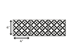 4" X 4" Black and White Dia Peel and Stick Removable Tiles - Homeroots - Flyclothing LLC