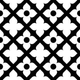 4" X 4" Black and White Dia Peel and Stick Removable Tiles - Homeroots