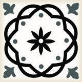 4" X 4" Black and White Rolla Peel and Stick Removable Tiles - Homeroots - Flyclothing LLC