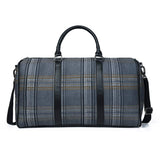 The Highlander Plaid Duffle Bag - Classy Leather Bags - Flyclothing LLC
