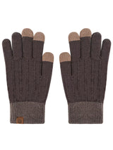 Warm Knitted Touchscreen Gloves - Trendsi - Flyclothing LLC