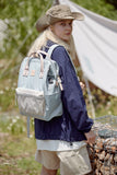 Himawari Water Resistant Canvas Backpack Bag with Side Pockets - Trendsi